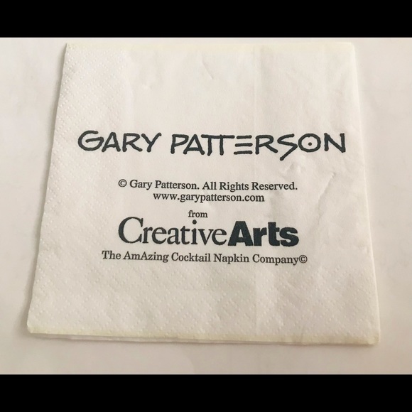New 12 Cocktail Napkins Gary Patterson Game! Set! Match! Victory 3-Ply Napkins - Picture 11 of 16